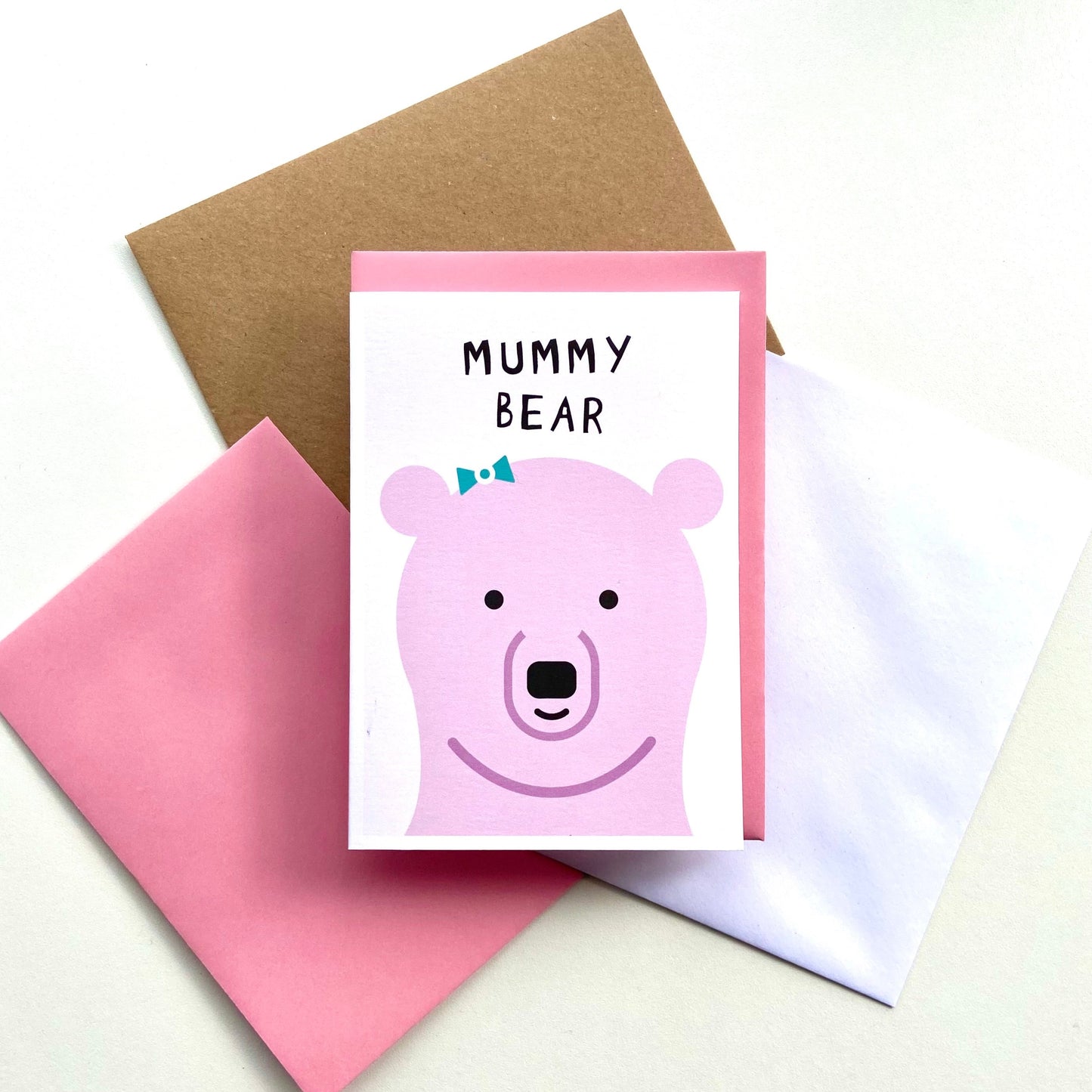 Mummy Bear Card