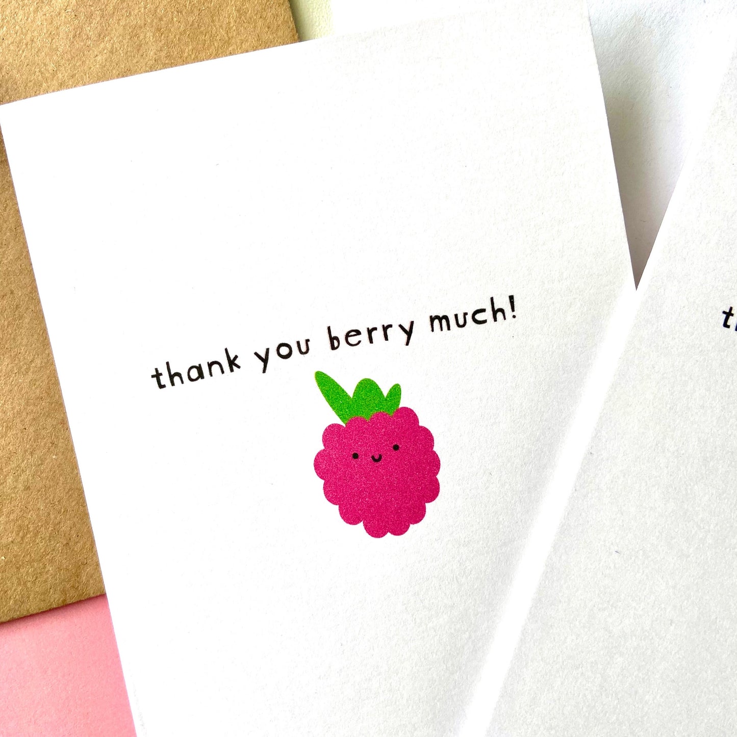 Thank You Berry Much Notecard Set