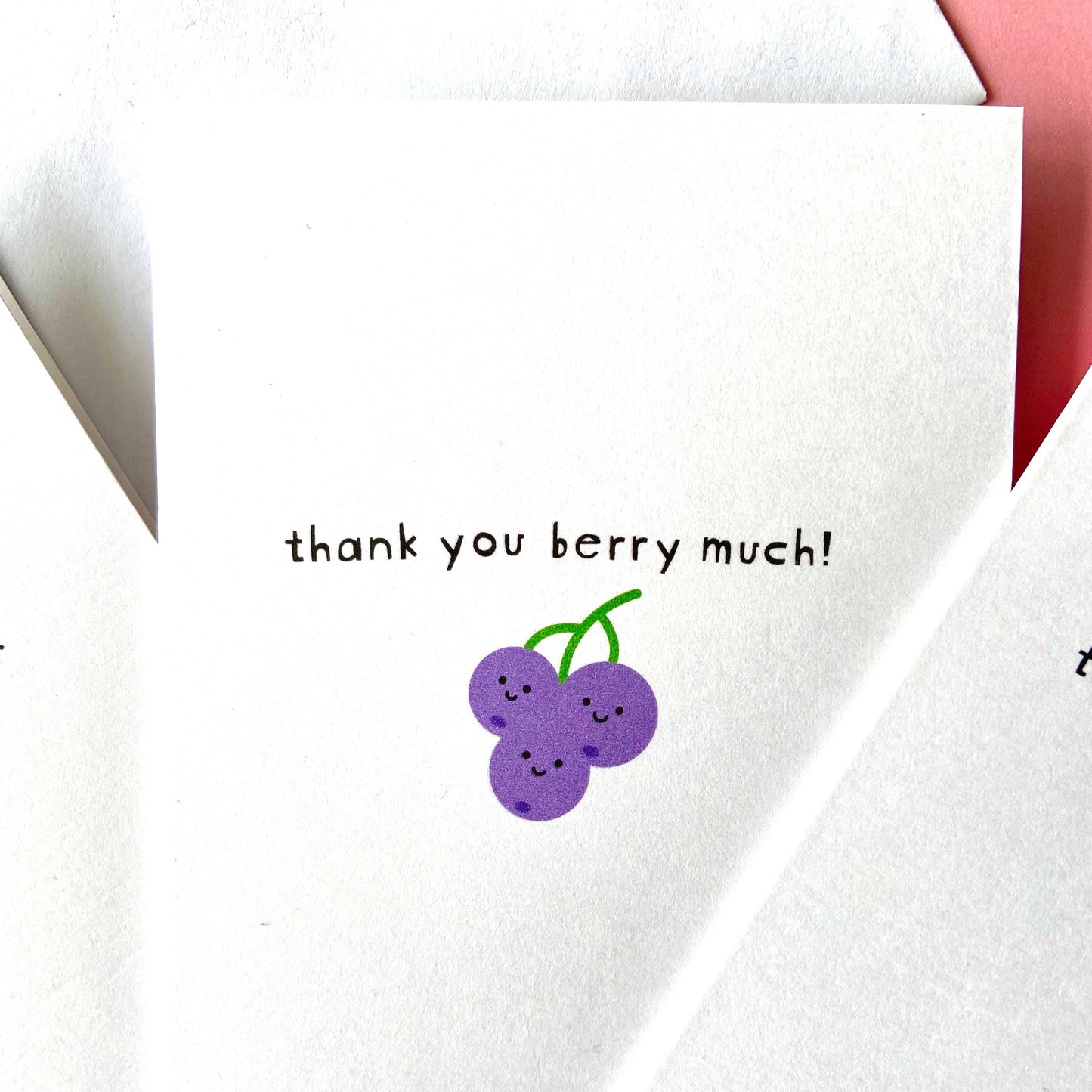 Thank You Berry Much Notecard Set