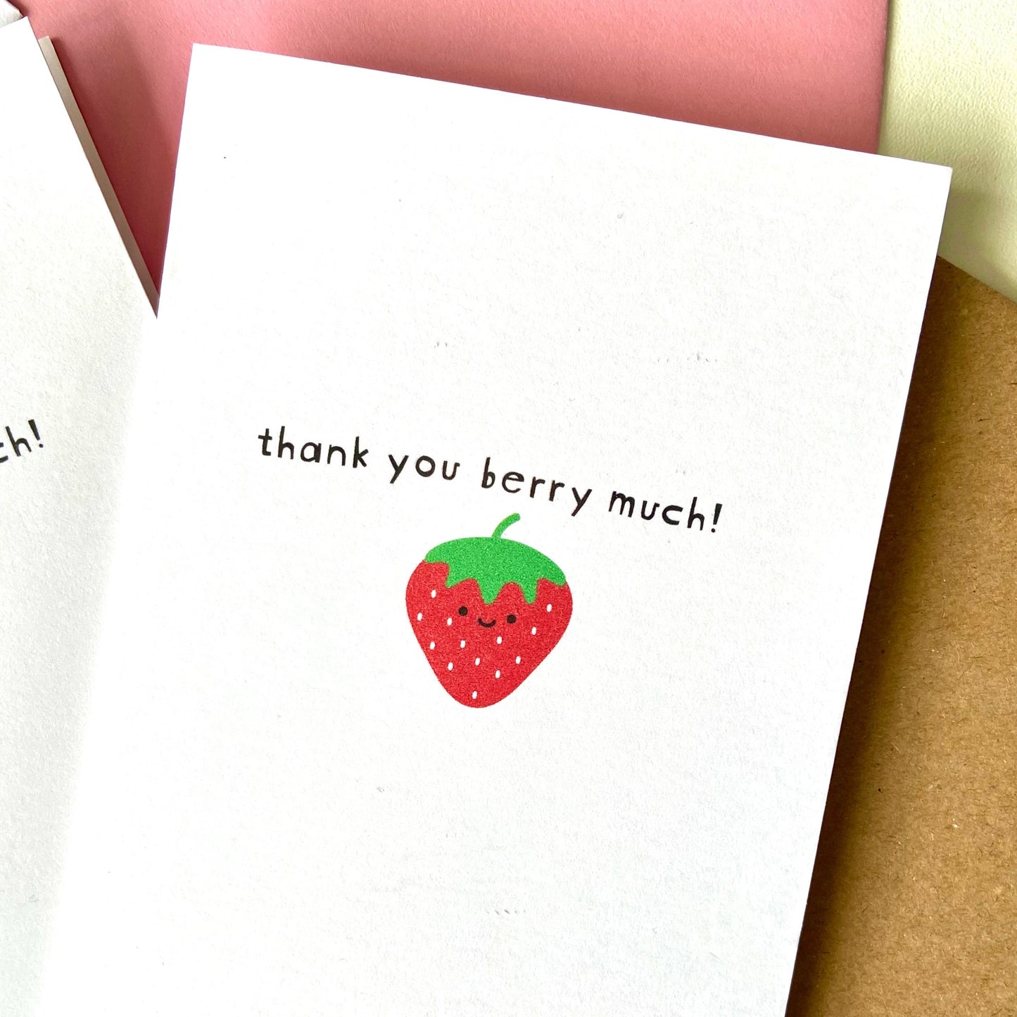 Thank You Berry Much Notecard Set