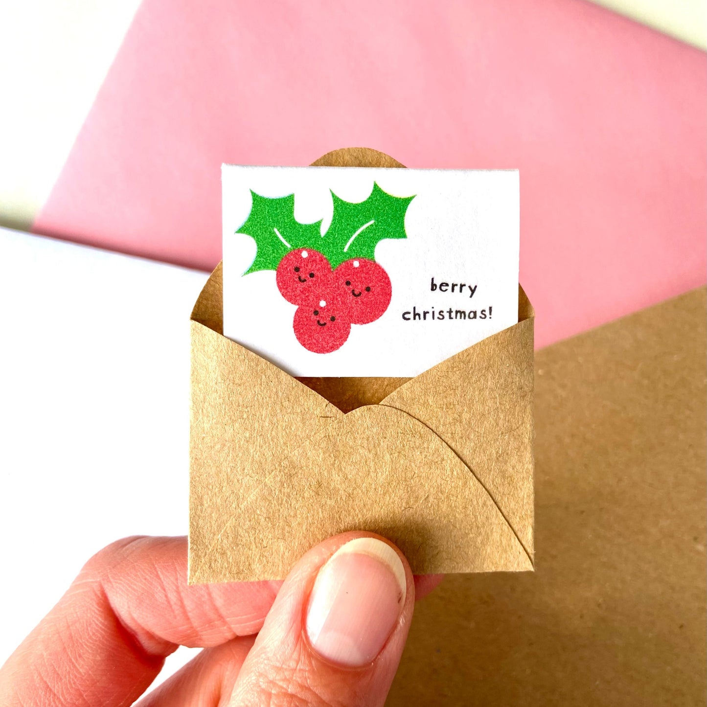 Tiny Berry Christmas Card