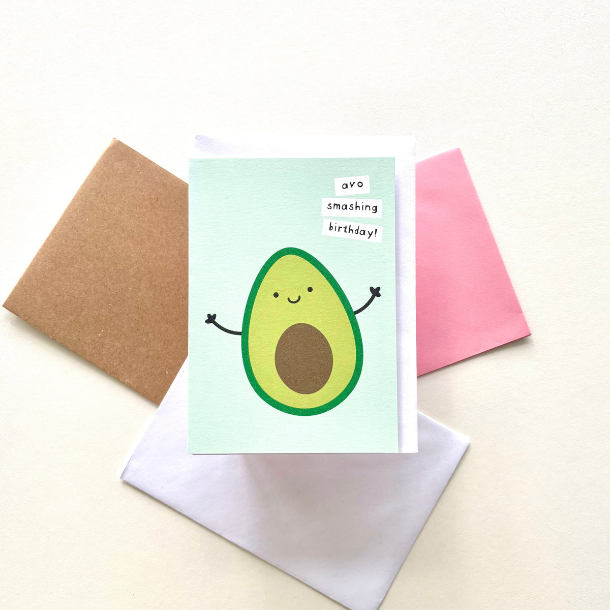 Avo Smashing Birthday Card