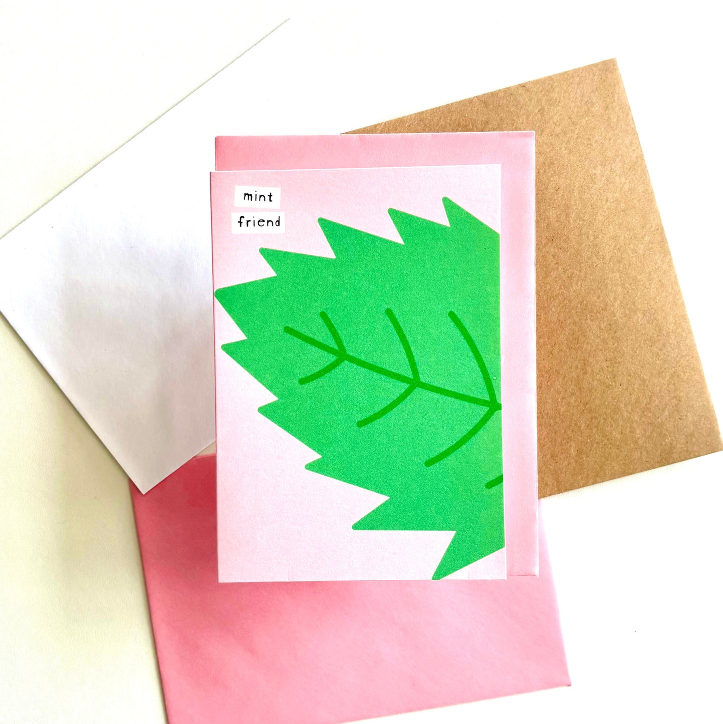 Mint Friend Card