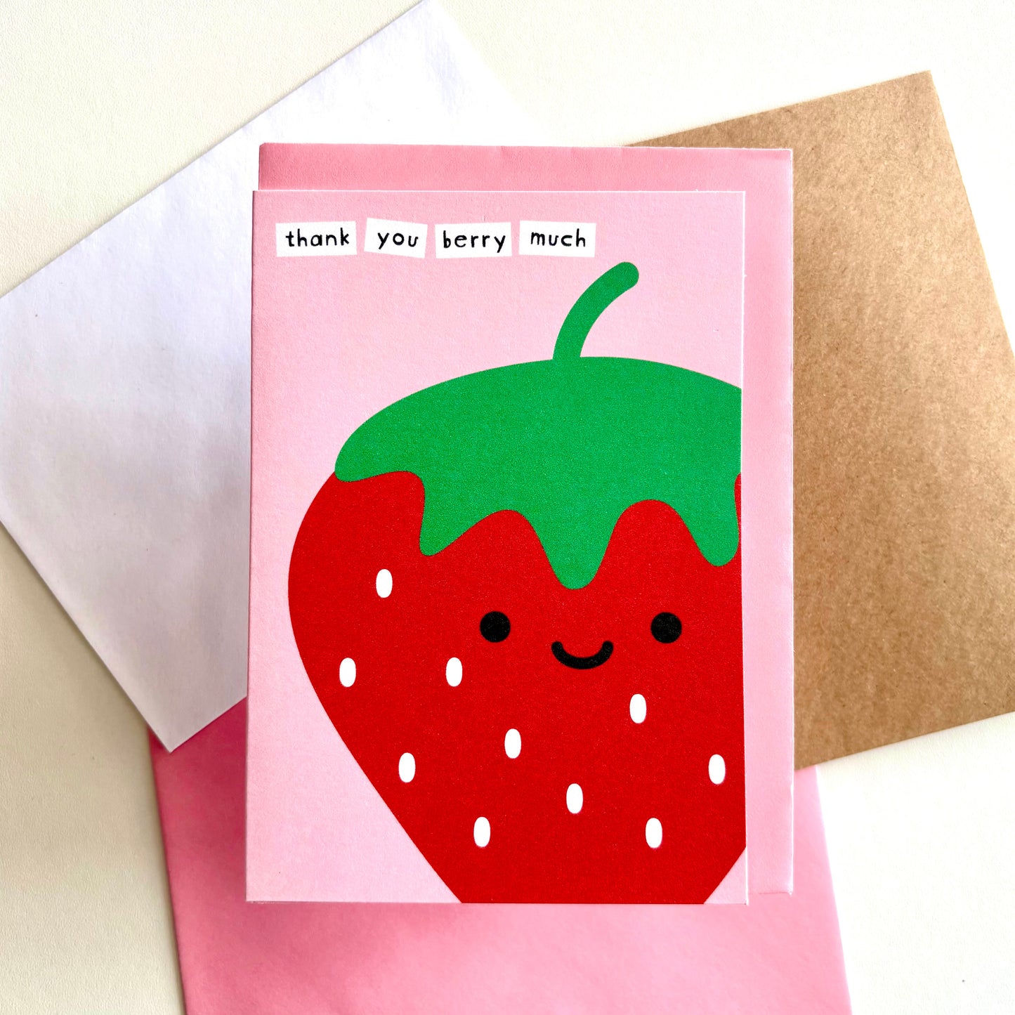 Thank You Berry Much Notecard Set