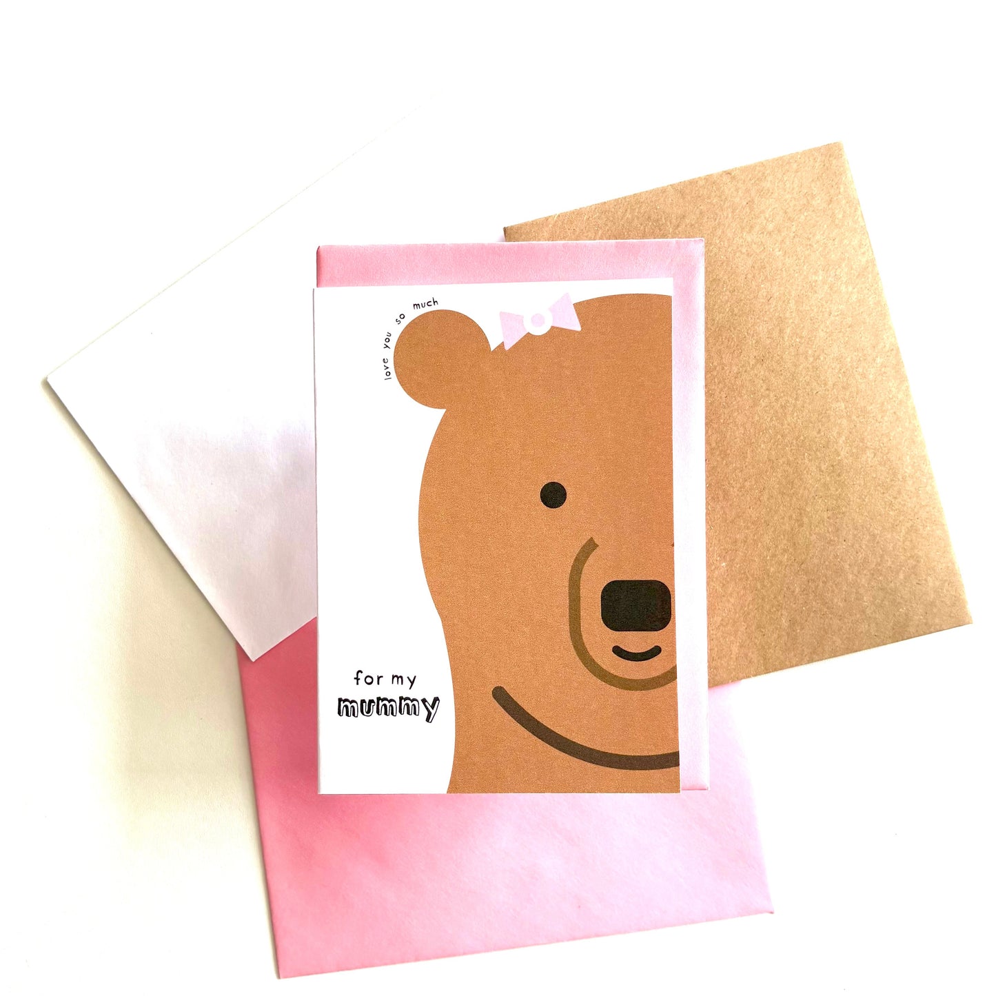 For My Mummy Bear Card