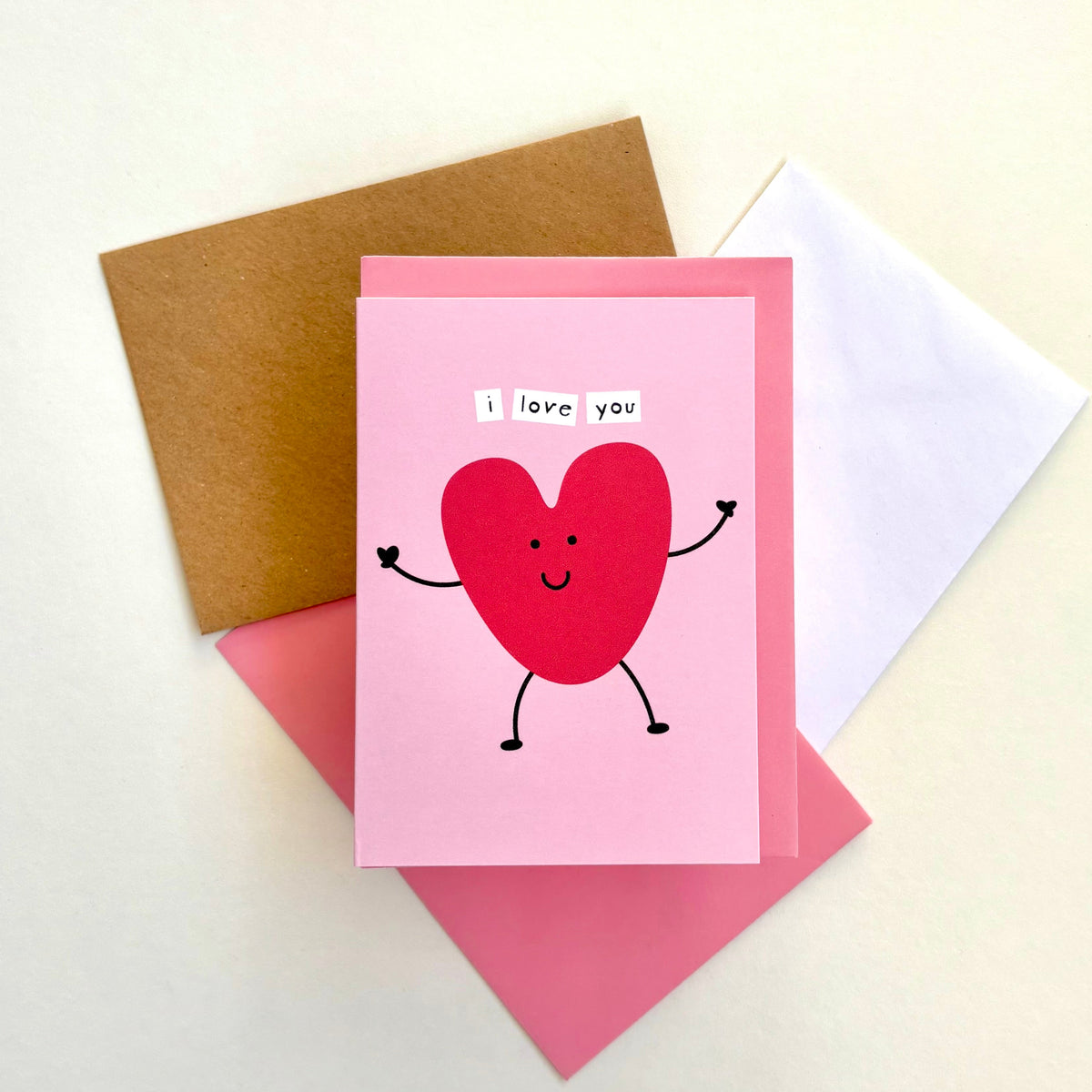 I Love You Hearty Card