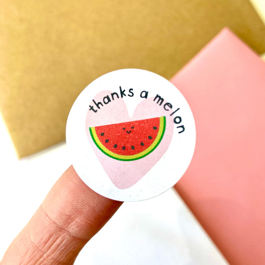 Thanks A Melon Stickers