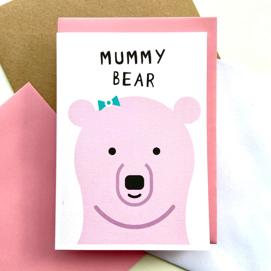 Mummy Bear Card