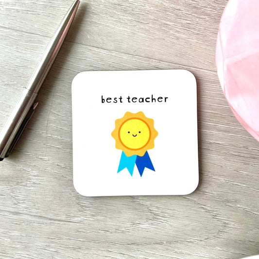 Best Teacher Coaster