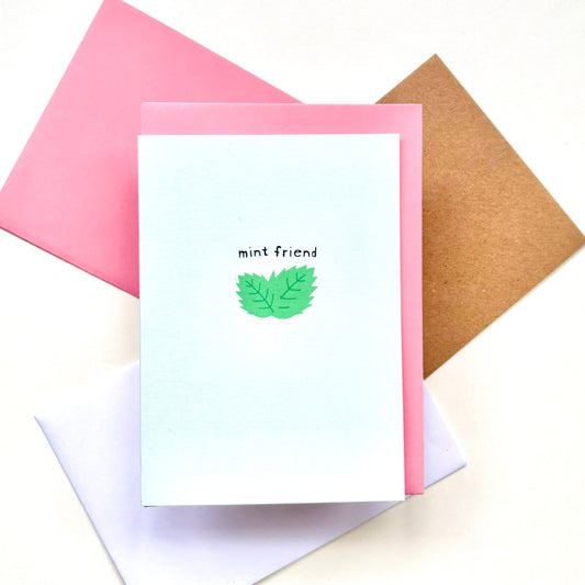 Mint Friend Card