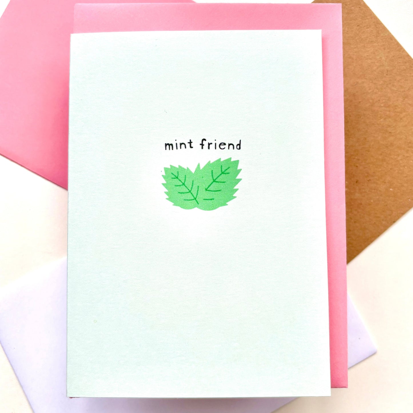 Mint Friend Card