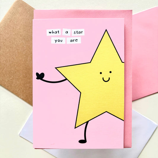 What A Star You Are Card