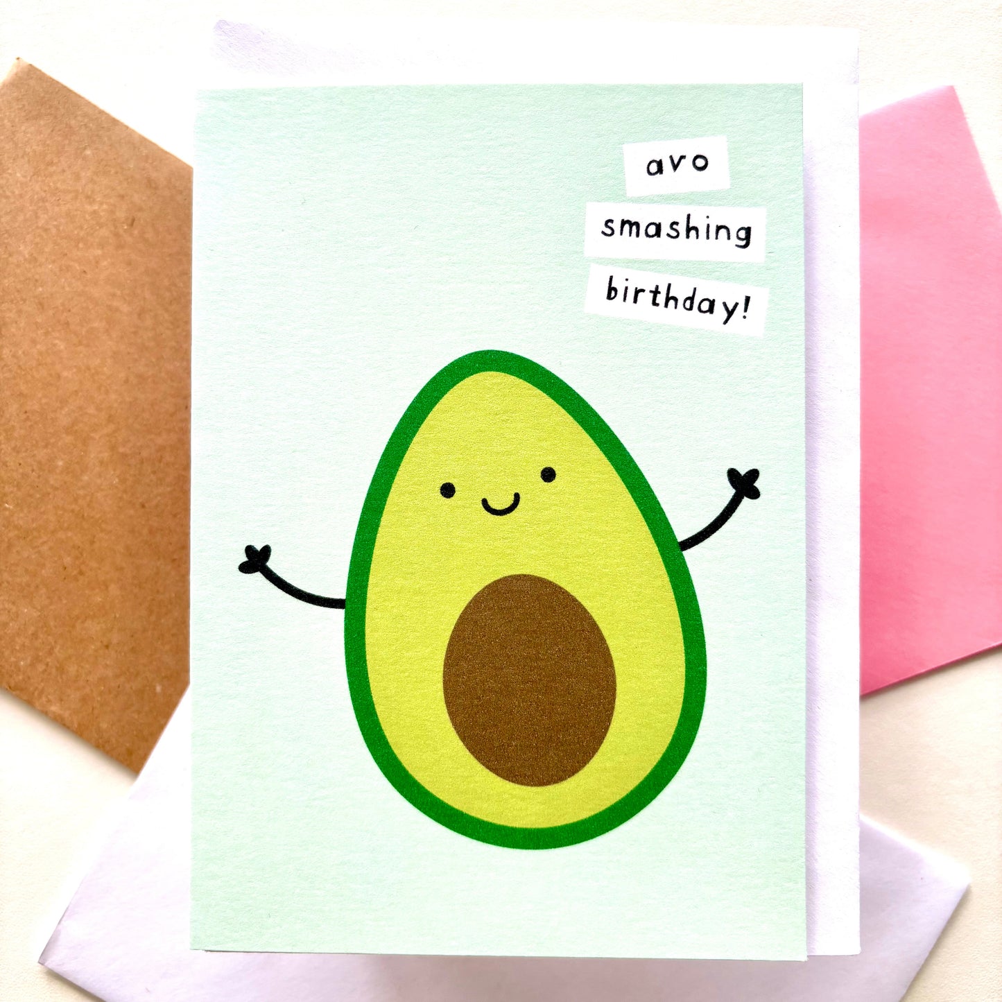 Avo Smashing Birthday Card