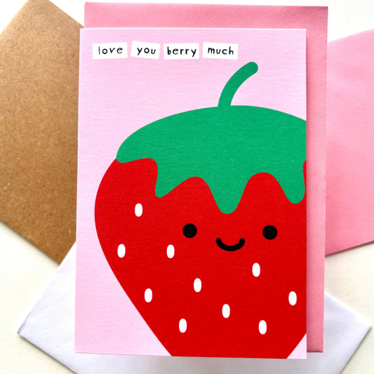Love You Berry Much Card