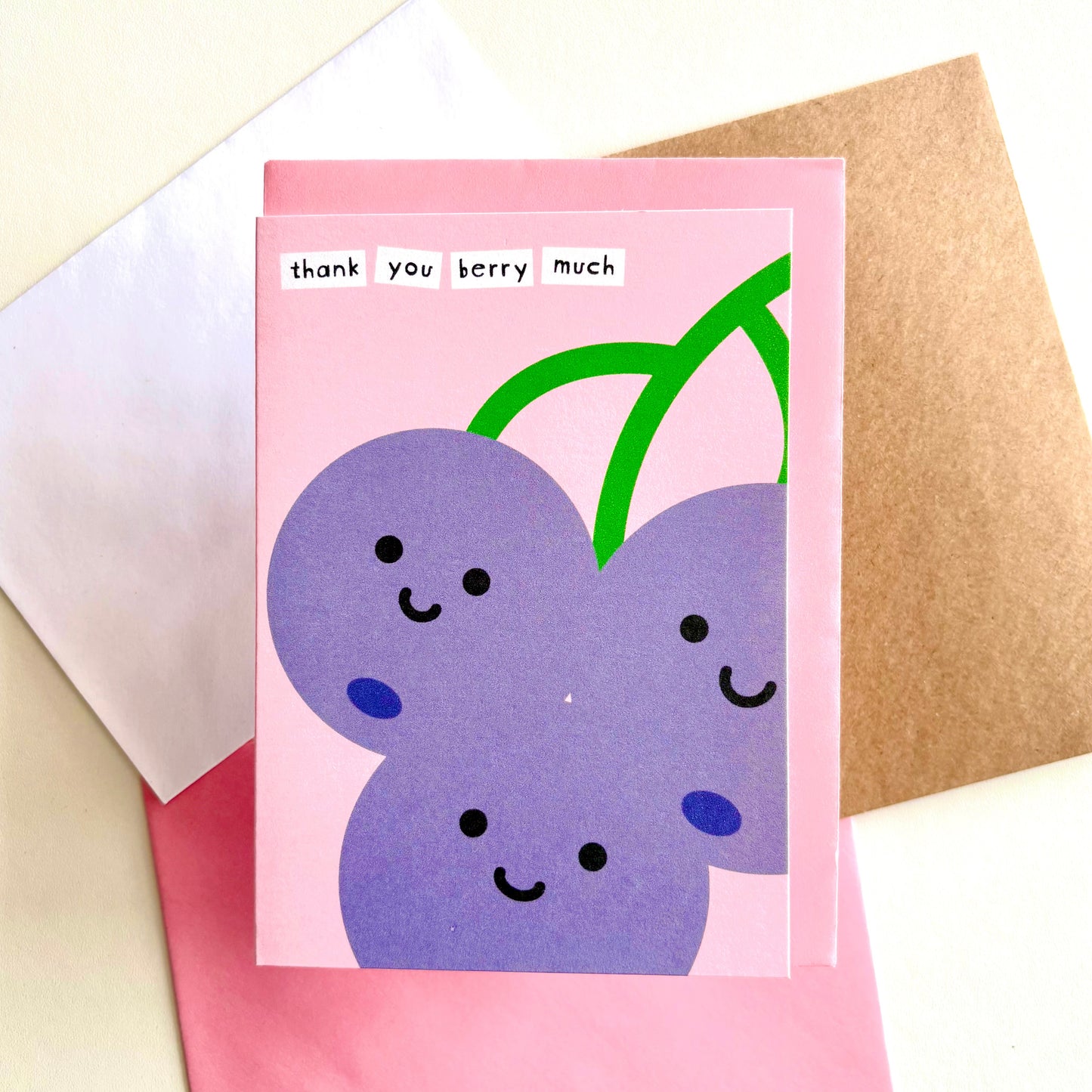 Thank You Berry Much Notecard Set