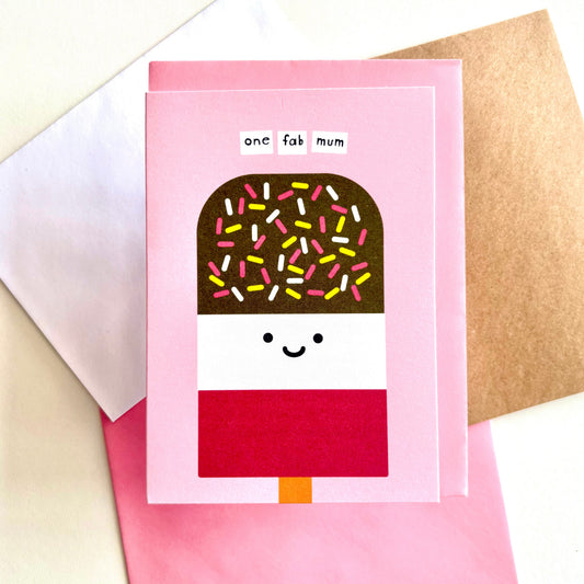 One Fab Mum Card