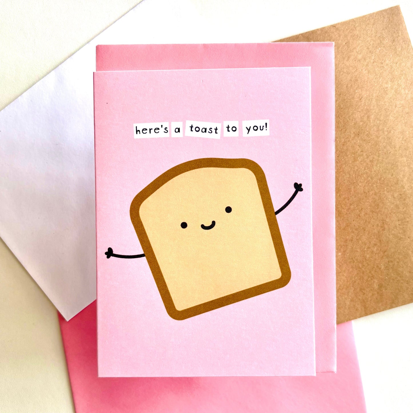 Here's A Toast To You Card