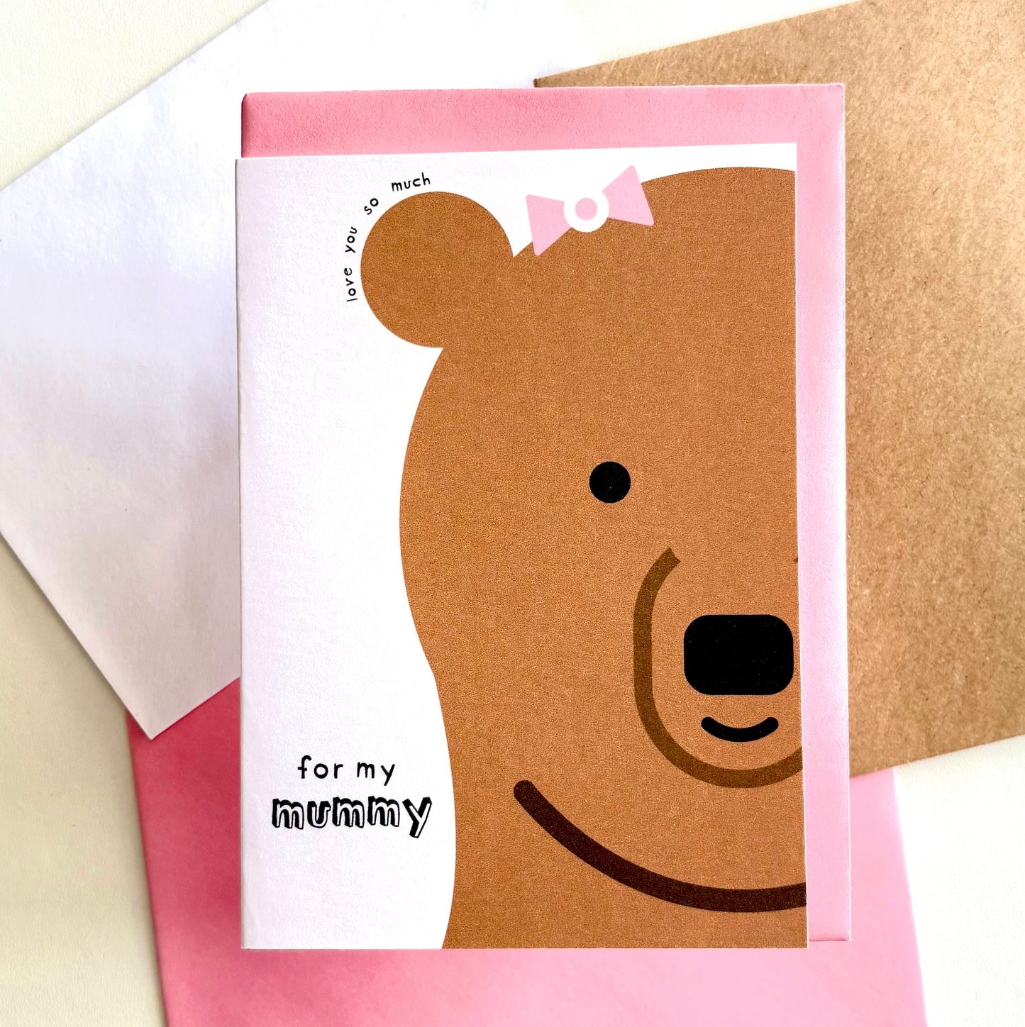 For My Mummy Bear Card