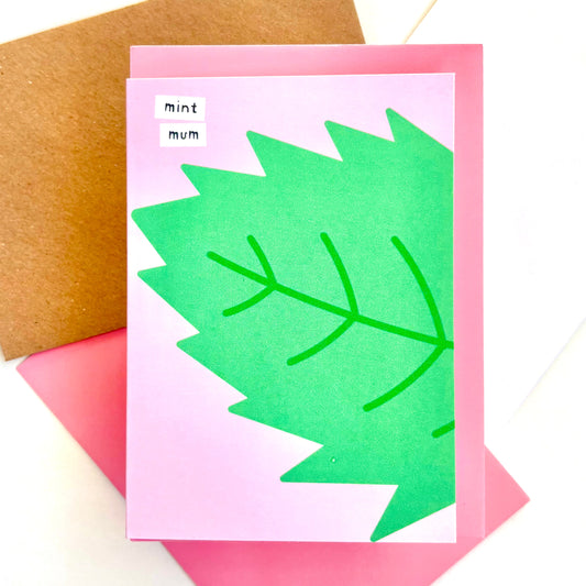 Mint Mum Card