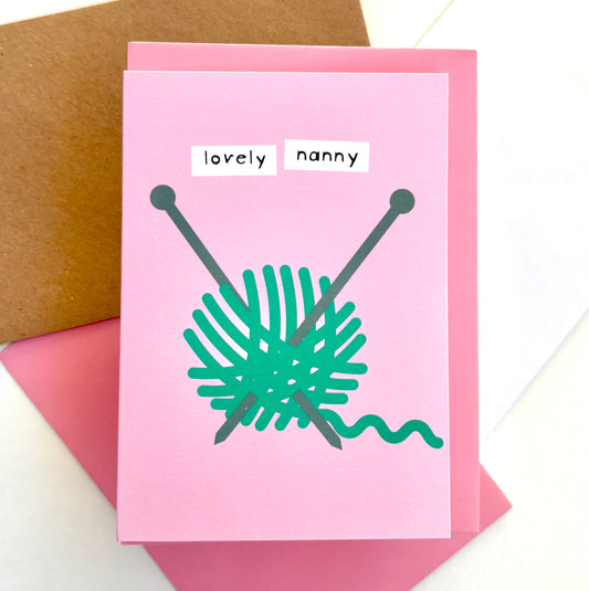 Lovely Nanny Card